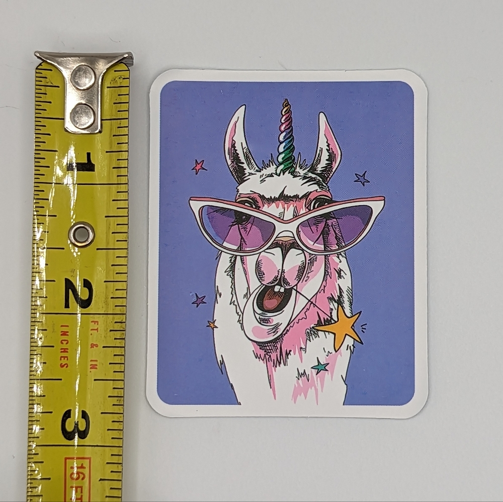 Llamacorn Sticker - Picture 2 of 2